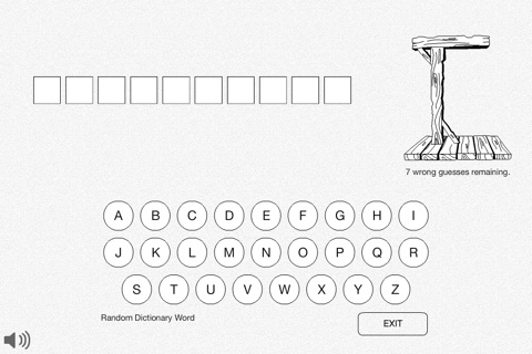 Hangman Deluxe by CleverMedia screenshot 3