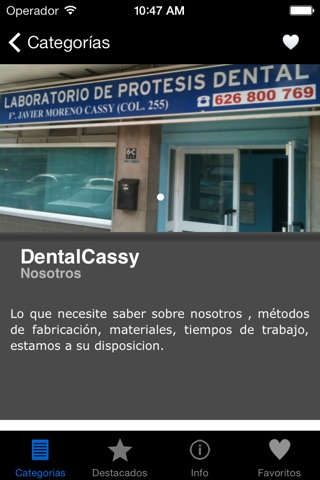 Protesis dental screenshot 2