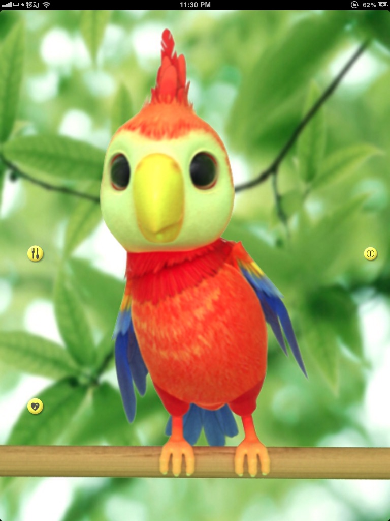 Talking Polly the Parrot HD Free screenshot 2