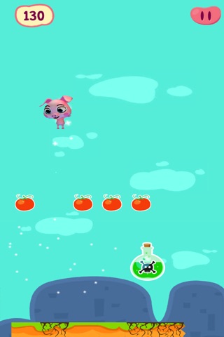 Piggy Jump › Hungry Piglet Endless Jumping Adventure screenshot 4