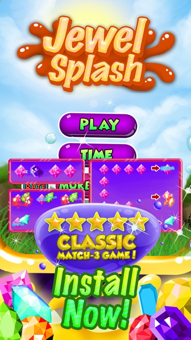 JEWEL'S SPLASH MATCH-3 - DIAMOND GAME AND CANDY DIGGER'S SAGA HD FREE 1.0 IOS GAME GIẢI TRÍ JEWEL'S SPLASH MATCH-3 - DIAMOND GAME AND CANDY DIGGER'S SAGA HD FREE 1.0 IOS