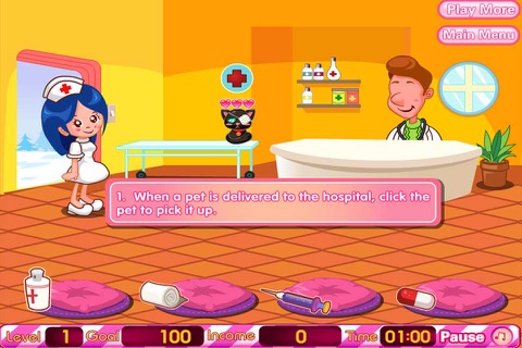 Cute Pet Hospital Free screenshot 2