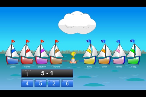 Sailboat Subtraction screenshot 2
