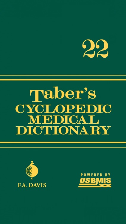 Taber's Cyclopedic Medical Dictionary, 22nd Ed.