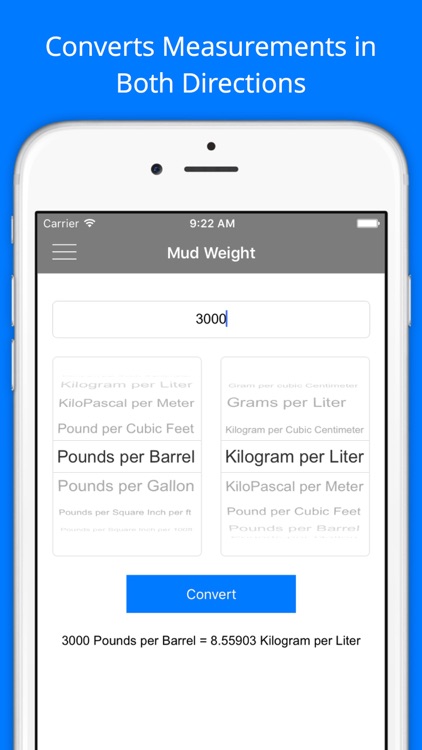 Oilfield Conversion Calculator