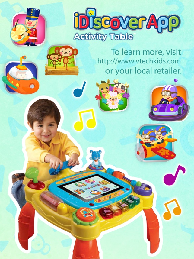 VTech: iDiscover Activity Table App Pack(圖1)-速報App