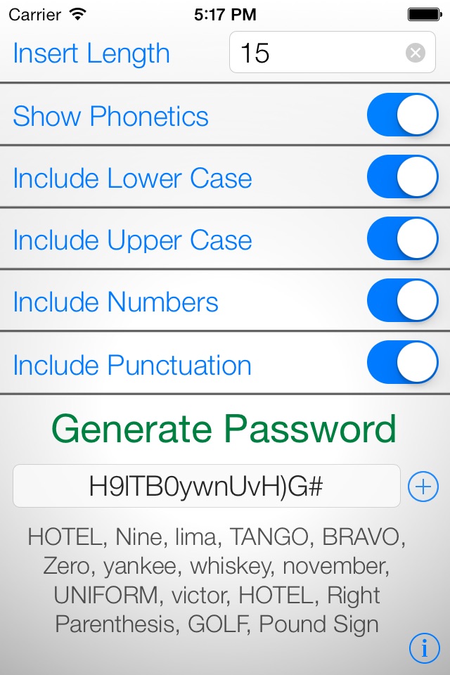 GeneratorPass screenshot 3