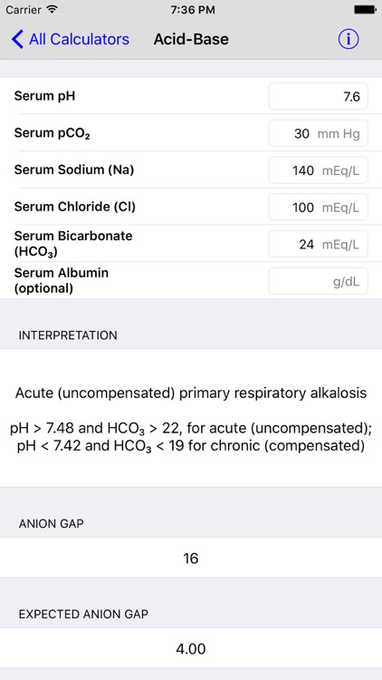 MediMath Medical Calculator