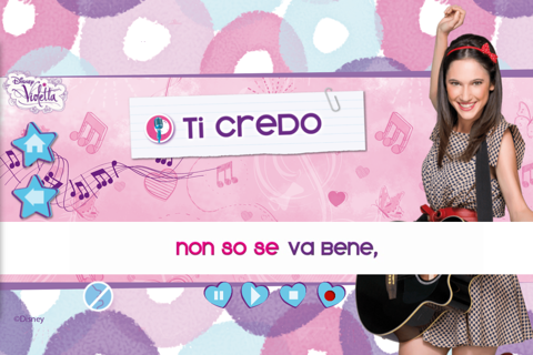 Violetta Digital Card screenshot 2