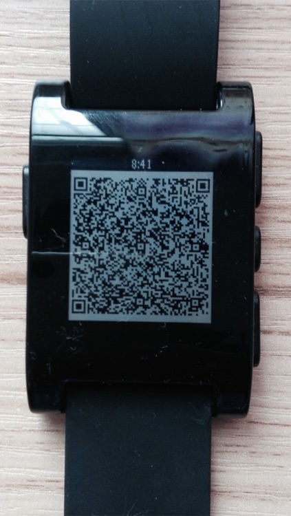 Pebble QR - Share my VCARD