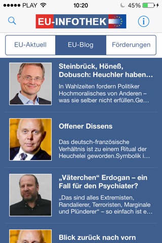 EU-Infothek iPhone Edition screenshot 3
