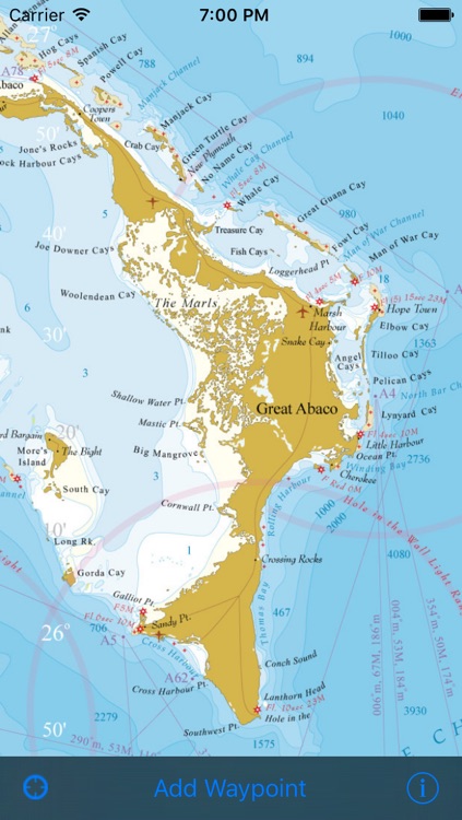 Marine Bahamas WaveyLine