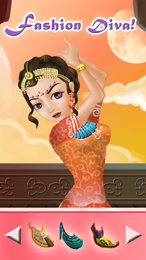 Indian Girl Dress-Up Salon - Cool Fashion and Style Make-Ove(圖3)-速報App