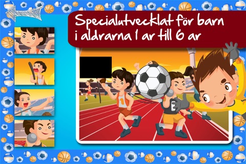 Shape Game Sports Cartoon for kids screenshot 2