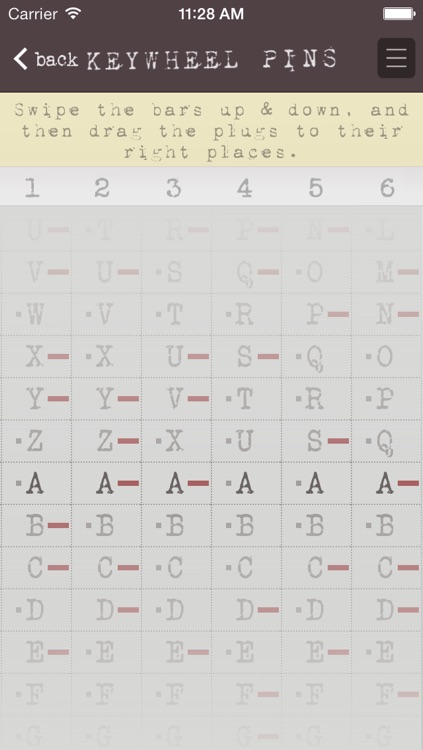 Mini209: M-209 cipher machine simulator screenshot-3