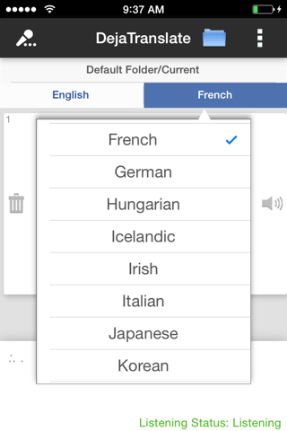 DejaTranslate – Speak, Hear, Read, Write any language instantly screenshot 2