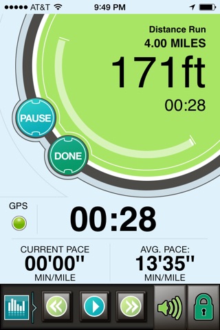 RunHelper Plus - GPS Tracker for Runners with Time, Distance, Run / Walk, and Calories Burned workouts screenshot 3