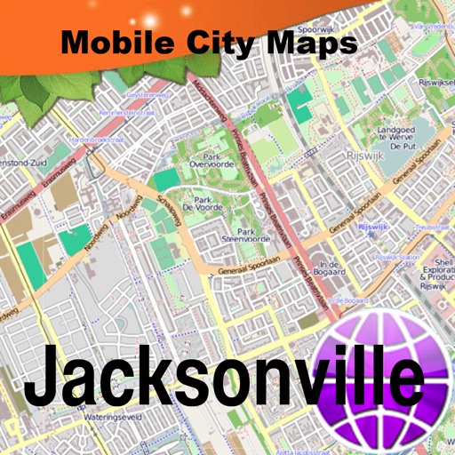 Jacksonville Street Map icon
