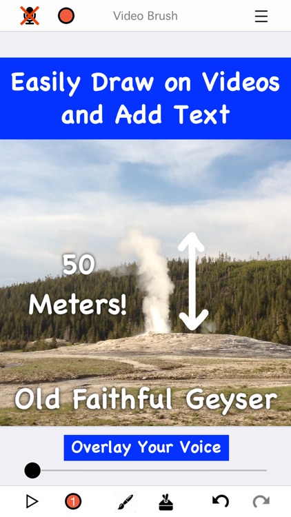 Video Brush Pro - Draw on Videos, Movies and Telestrator App screenshot-0