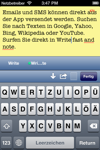 Write fast and note free screenshot 3