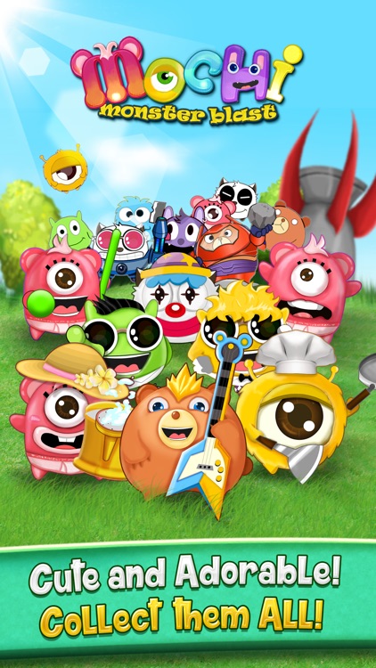 Mochi Monster Blast: Match 3 Fun screenshot-0