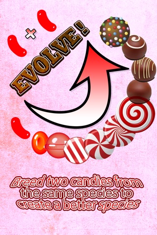 2048 Candy Evolution - the famous number puzzle game but with candies screenshot 2