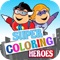 Super Coloring Heroes