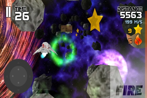 Asteroid Outrace screenshot 2