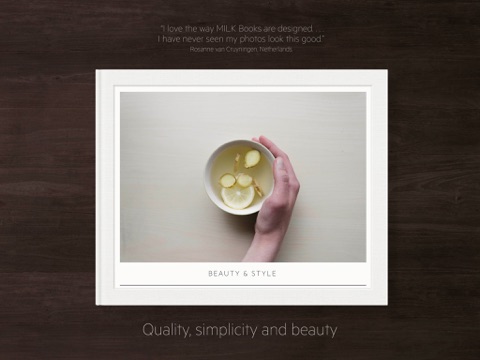 MILK Photo Books: Create a Beautiful Custom Printed Photobook screenshot 3