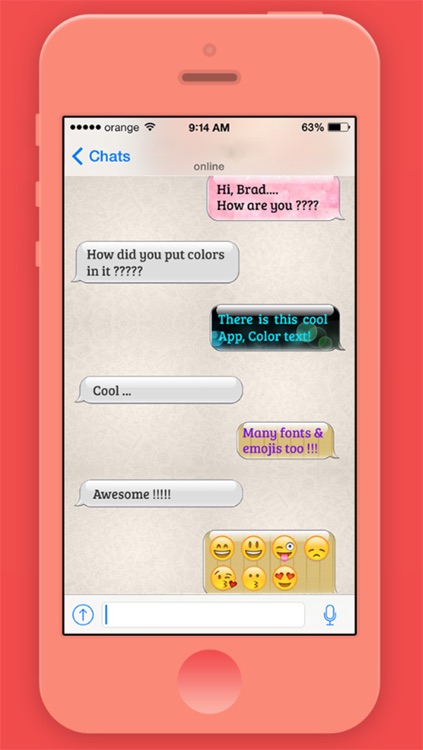 Chroma TeXT - Pimp Your Message with Unique Colors and Fonts