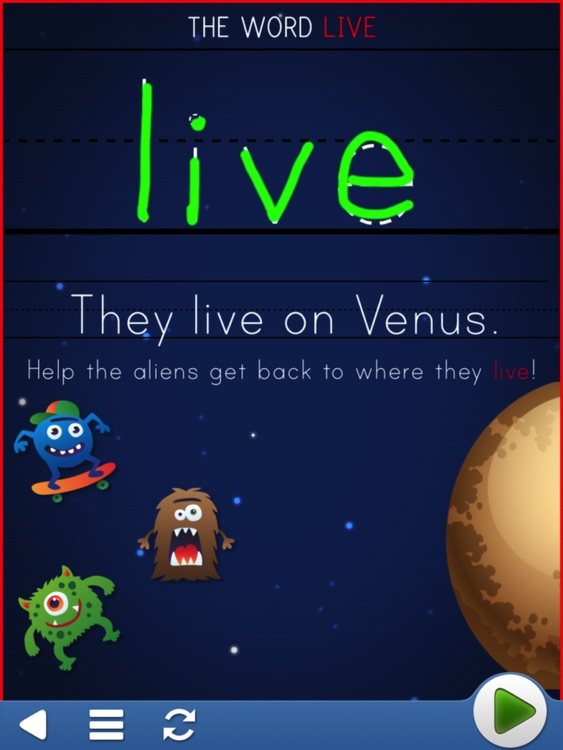 Sight Words Space screenshot-3