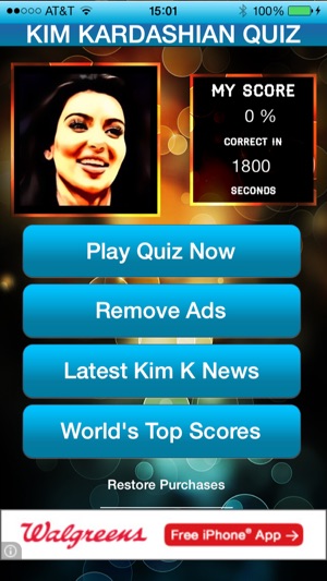 Celebrity Fan Quiz - Kim Kardshian editi