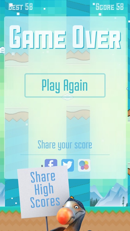 Floppy Dodo: The Flappy Flightless Bird screenshot-4