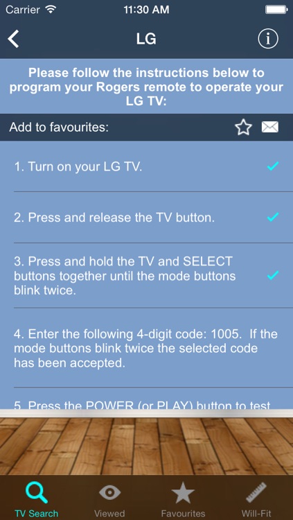 Remote Controller Codes for Rogers