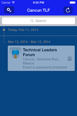 Cancun Technical Leaders Forum screenshot 2