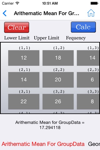 Statistical Calculator screenshot 4