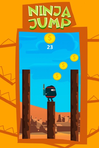 Ninja Jump Game! screenshot 2