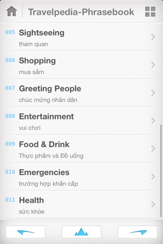 Vietnamese Travel Phrasebook screenshot 2