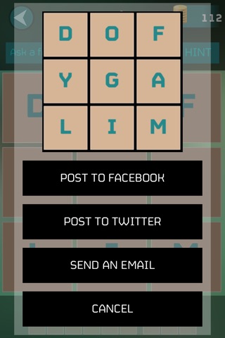 Amazing Word Guessing Puzzle - new brain teasing word block game screenshot 2