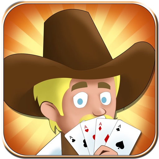 Texas HoldEm Poker Run - Western Lucky Casino Cowboy Race icon