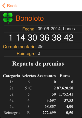 Lotería , Sorteos y Cupón ONCE con scanner para códigos de barras. Lotería Navidad - iLoterias screenshot 2