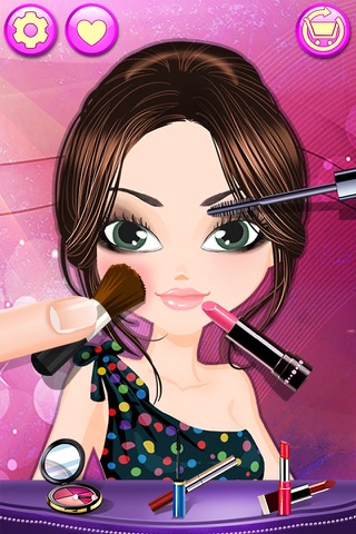 Celebrity Fashion Salon - kids games screenshot 3