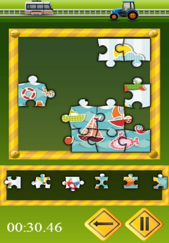 Kids Vehicles Jigsaw Puzzle screenshot 3