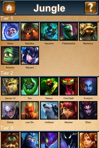 Tier List for League of Legends screenshot 2