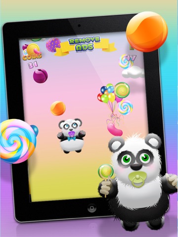 赤ん坊のパンダベアーズキャンディレイン - 版無料ゲームジャンピング楽しいキッズ！ Baby Panda Bears Candy Rain - A Fun Kids Jumping Edition FREE Game!のおすすめ画像5