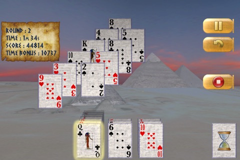 Giza Pyramid Solitaire screenshot 3