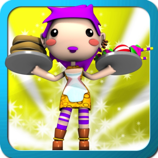 Awesome Candy Kitchen Dash - Top Best Cafe Shop Game for Girls and Boys! Icon