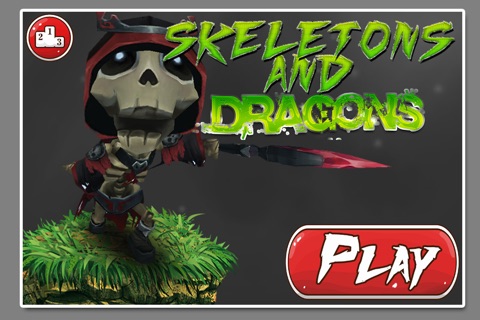 Skeletons & Dragons - Age of War Free screenshot 3