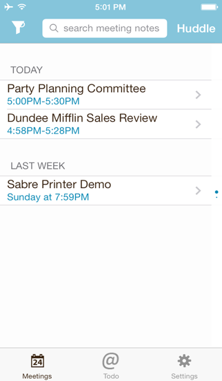 How to cancel & delete Less Meeting - Meeting Minutes, To-dos, Scheduling & more from iphone & ipad 1