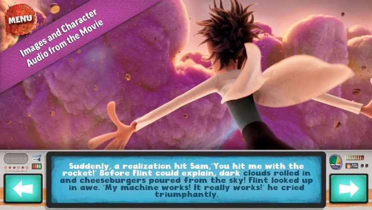 Cloudy with a Chance of Meatballs Movie Storybook & Cloudy 2 Children's Activity Book
